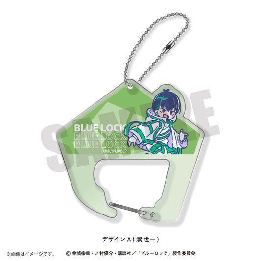 BLUELOCK_พวงกุญแจอะคริลิคเรโทรป๊อป Vol. 5  -  A Yoichi Isagi