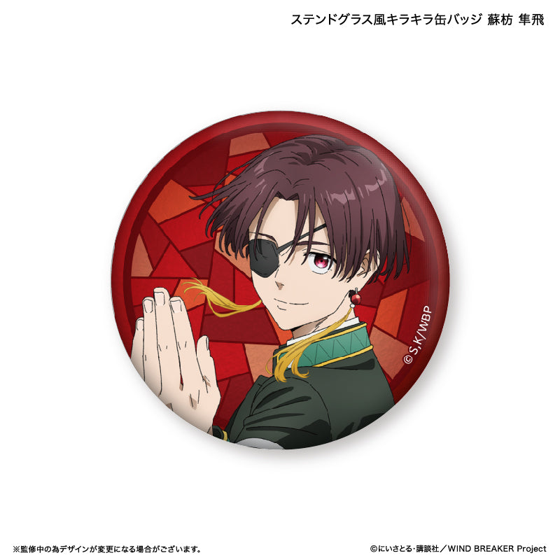 WIND BREAKER_เข็มกลัดกลิตเตอร์  -  Hayato Suo
