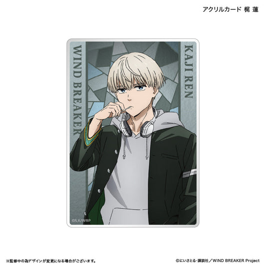 WIND BREAKER_Acrylic Card  -  Ren Kaji