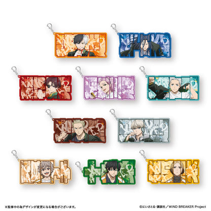 WIND BREAKER_Extra Large Name Acrylic Keychain  -  Hayato Suo