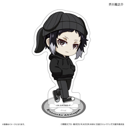 Bungo Stray Dogs_Ear Knit Series Mini Acrylic Stand  -  Ryunosuke Akutagawa
