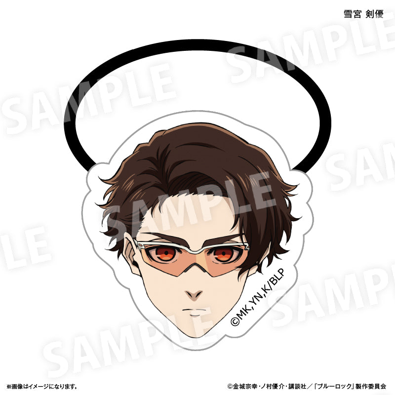 BLUELOCK_Character Face Hair Tie - Kenyu Yukimiya