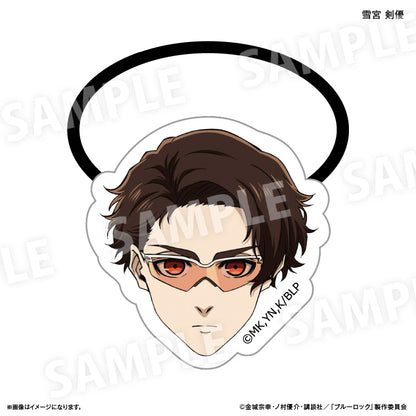 BLUELOCK_Character Face Hair Tie - Kenyu Yukimiya