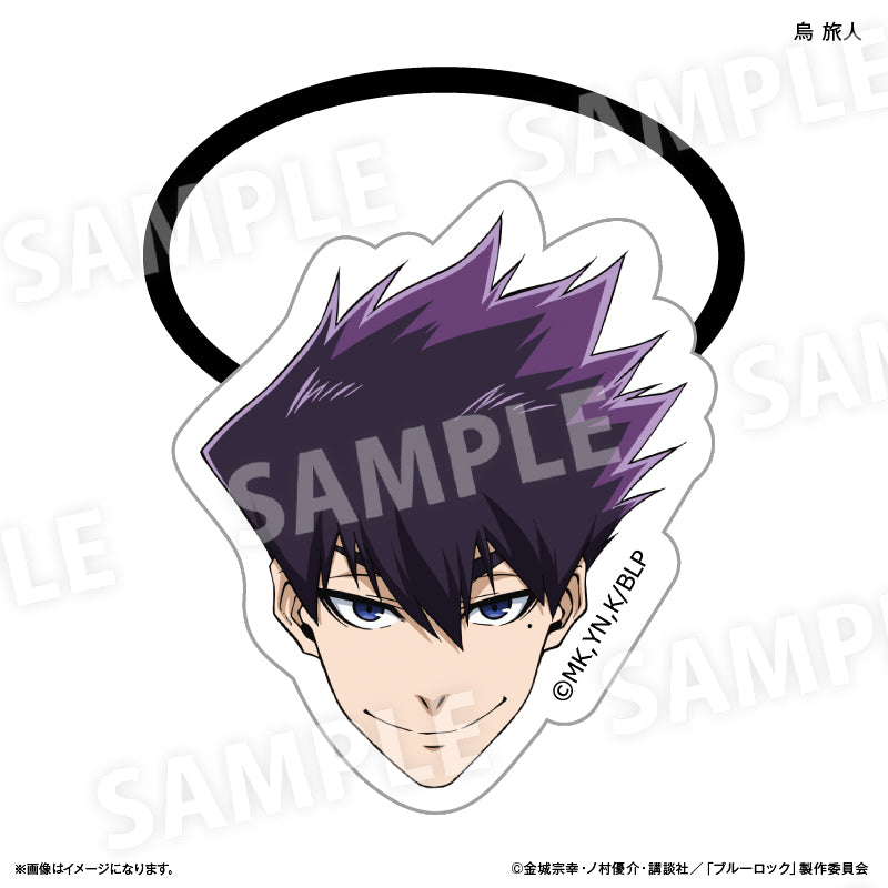 BLUELOCK_Character Face Hair Tie - Tabito Karasu