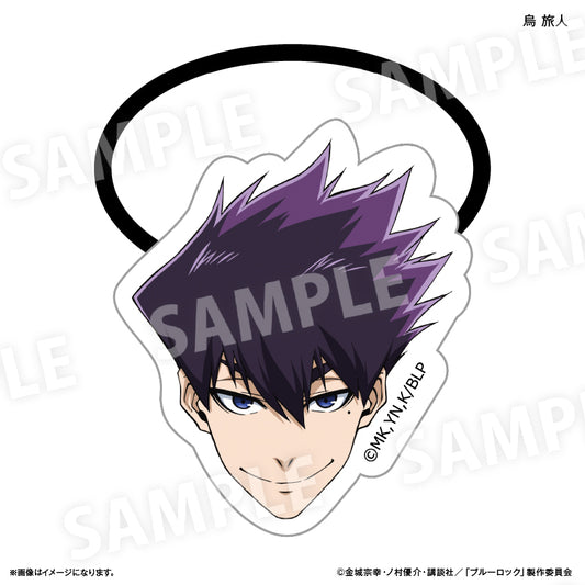 BLUELOCK_Character Face Hair Tie - Tabito Karasu