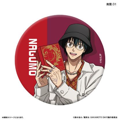 SAKAMOTO DAYS_เข็มกลัด สไตล์สวมแว่นตา (สุ่ม 12 แบบ) - —