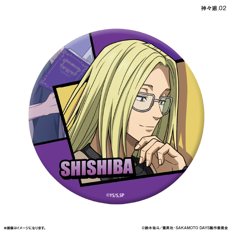 SAKAMOTO DAYS_เข็มกลัด สไตล์สวมแว่นตา (สุ่ม 12 แบบ) - —