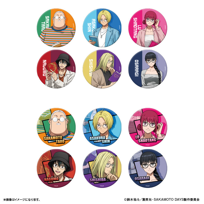 SAKAMOTO DAYS_เข็มกลัด สไตล์สวมแว่นตา (สุ่ม 12 แบบ) - —