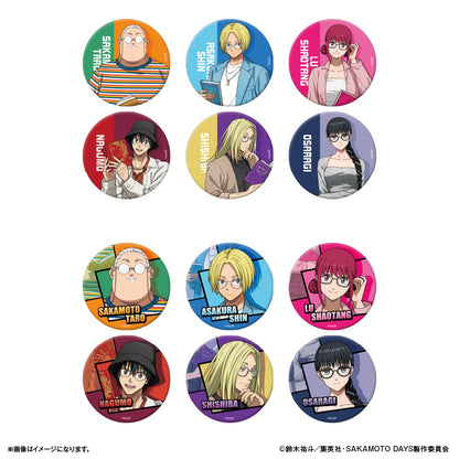 SAKAMOTO DAYS_เข็มกลัด สไตล์สวมแว่นตา (สุ่ม 12 แบบ) - —