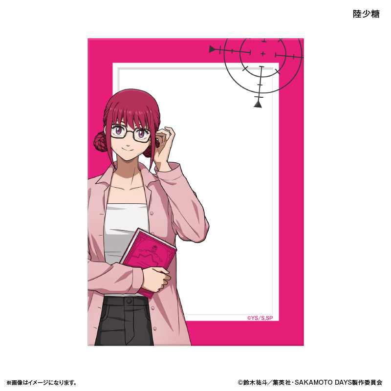 SAKAMOTO DAYS_การ์ดอะคริลิก สไตล์สวมแว่นตา (สุ่ม 6 แบบ)