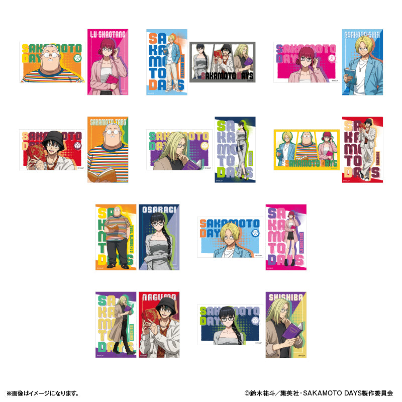 SAKAMOTO DAYS_การ์ดคอลเลกชัน สไตล์สวมแว่นตา (สุ่ม 10 แบบ)