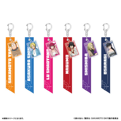 SAKAMOTO DAYS_Ribbon Keychain Glasses Style - Osaragi