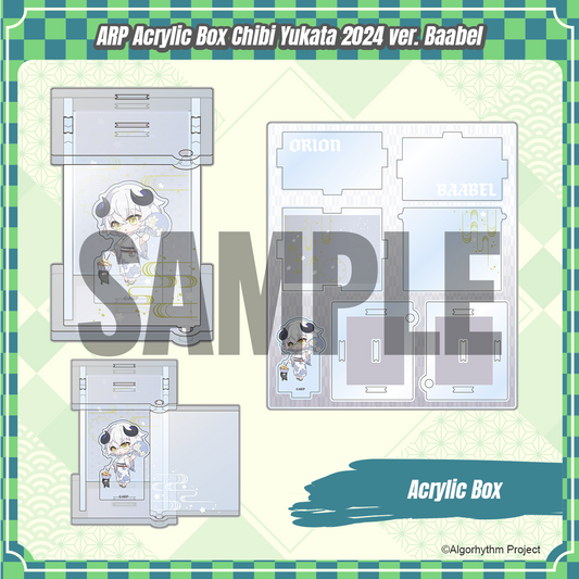 ARP_Acrylic Box Chibi Yukata 2024 ver.  -  Baabel