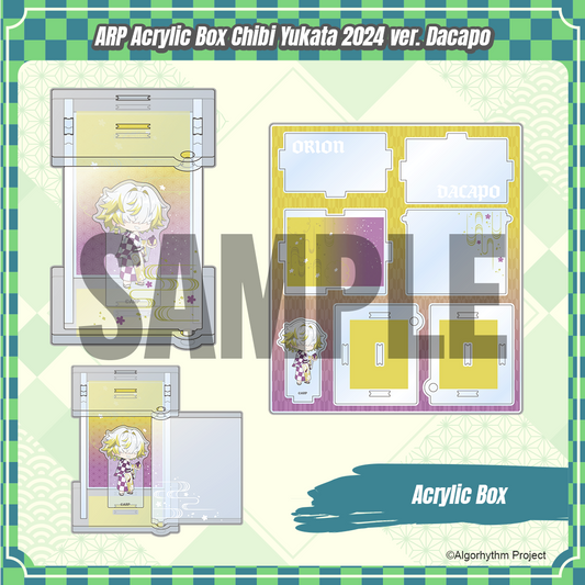ARP_Acrylic Box Chibi Yukata 2024 ver.  -  Dacapo