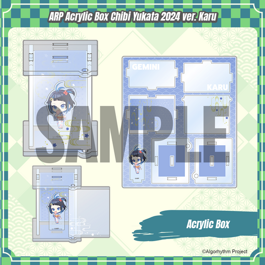 ARP_Acrylic Box Chibi Yukata 2024 ver.  -  Karu