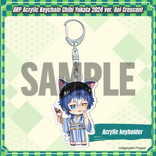 ARP_Acrylic Keychain Chibi Yukata 2024 ver.  -  Aoi Crescent