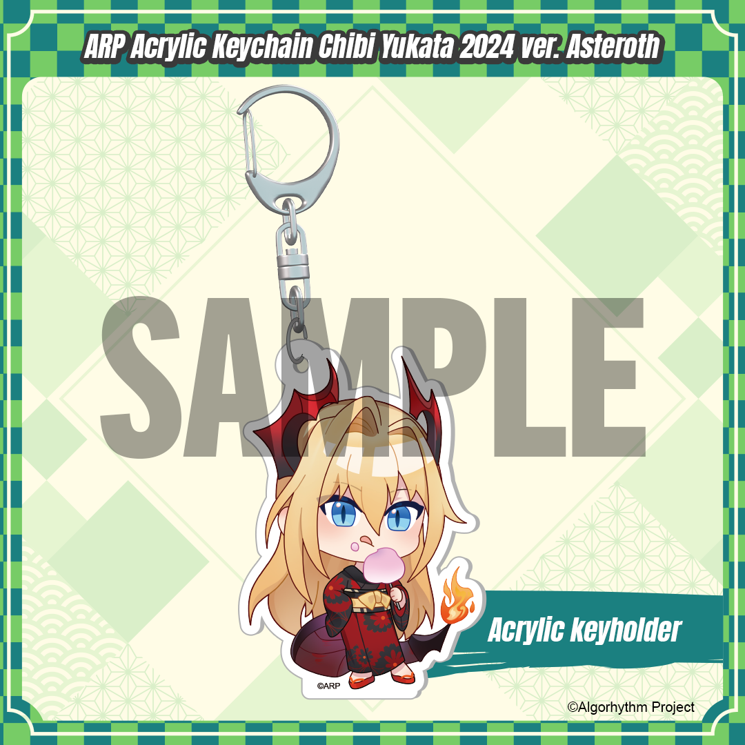 ARP_Acrylic Keychain Chibi Yukata 2024 ver.  -  Asteroth