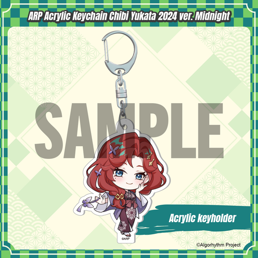 ARP_Acrylic Keychain Chibi Yukata 2024 ver.  -  Midnight
