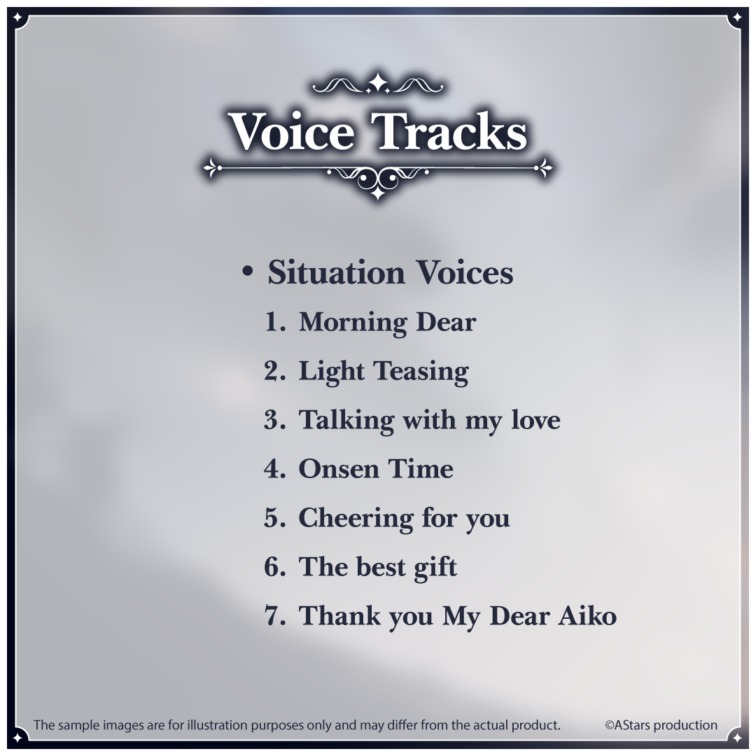 【Aki Birthday 2025】Birthday Voice Pack