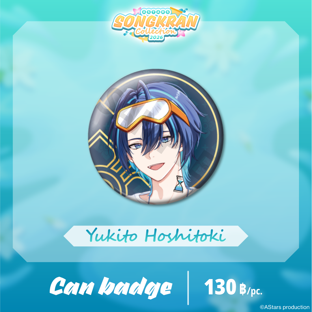 AStars Songkran Collection 2026 Can Badge - Yukito Hoshitoki