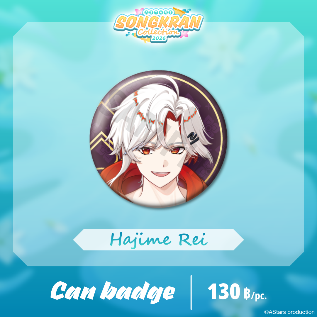 AStars Songkran Collection 2026 Can Badge - Hajime Rei