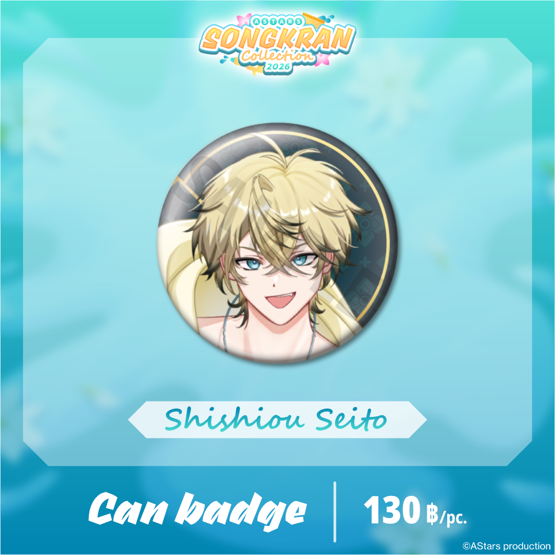 AStars Songkran Collection 2026 Can Badge - Shishiou Seito
