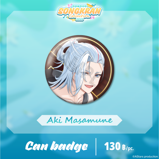 AStars Songkran Collection 2026 Can Badge - Aki Masamune
