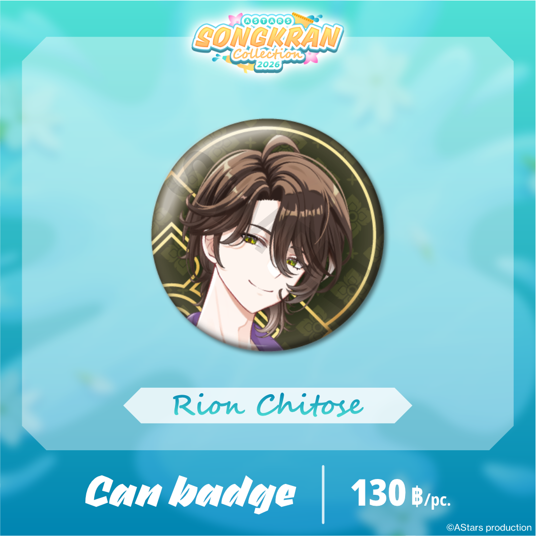 AStars Songkran Collection 2026 Can Badge - Rion Chitose