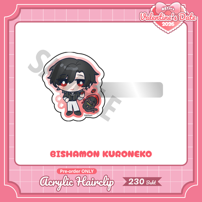 [ PRE-ORDER ] AStars Valentine Acrylic Hair Clip