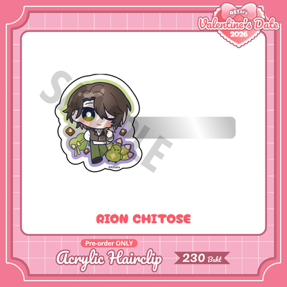 [ PRE-ORDER ] AStars Valentine Acrylic Hair Clip