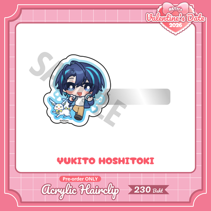 [ PRE-ORDER ] AStars Valentine Acrylic Hair Clip