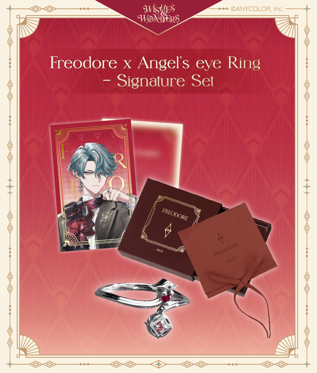 [ PRE-ORDER ] Applesin x NIJISANJI EN : Wishes & Wonders Freodore