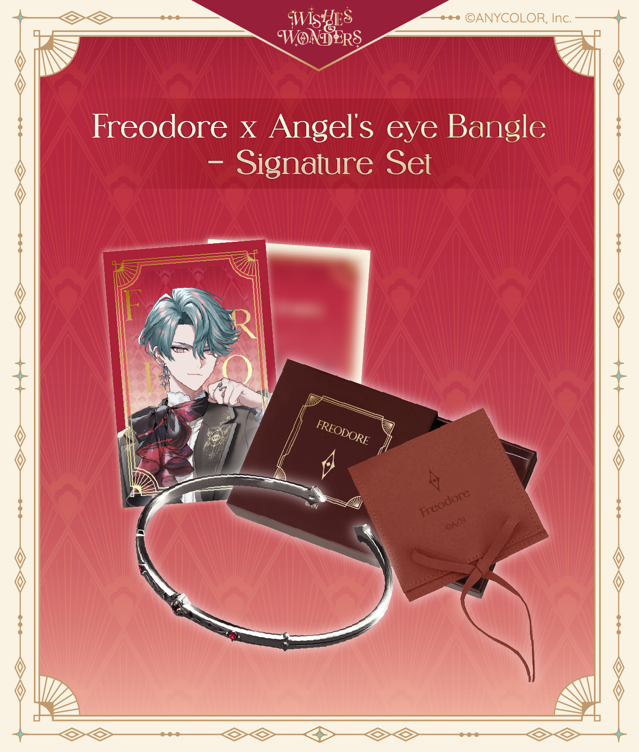 [ PRE-ORDER ] Applesin x NIJISANJI EN : Wishes & Wonders Freodore