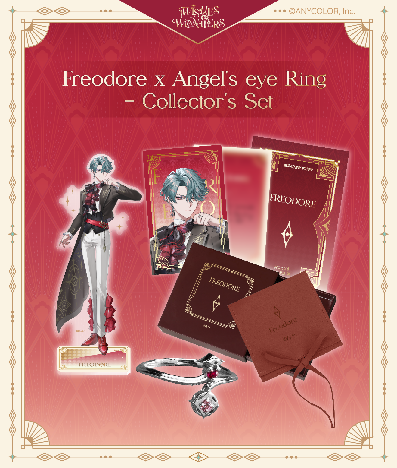 [ PRE-ORDER ] Applesin x NIJISANJI EN : Wishes & Wonders Freodore