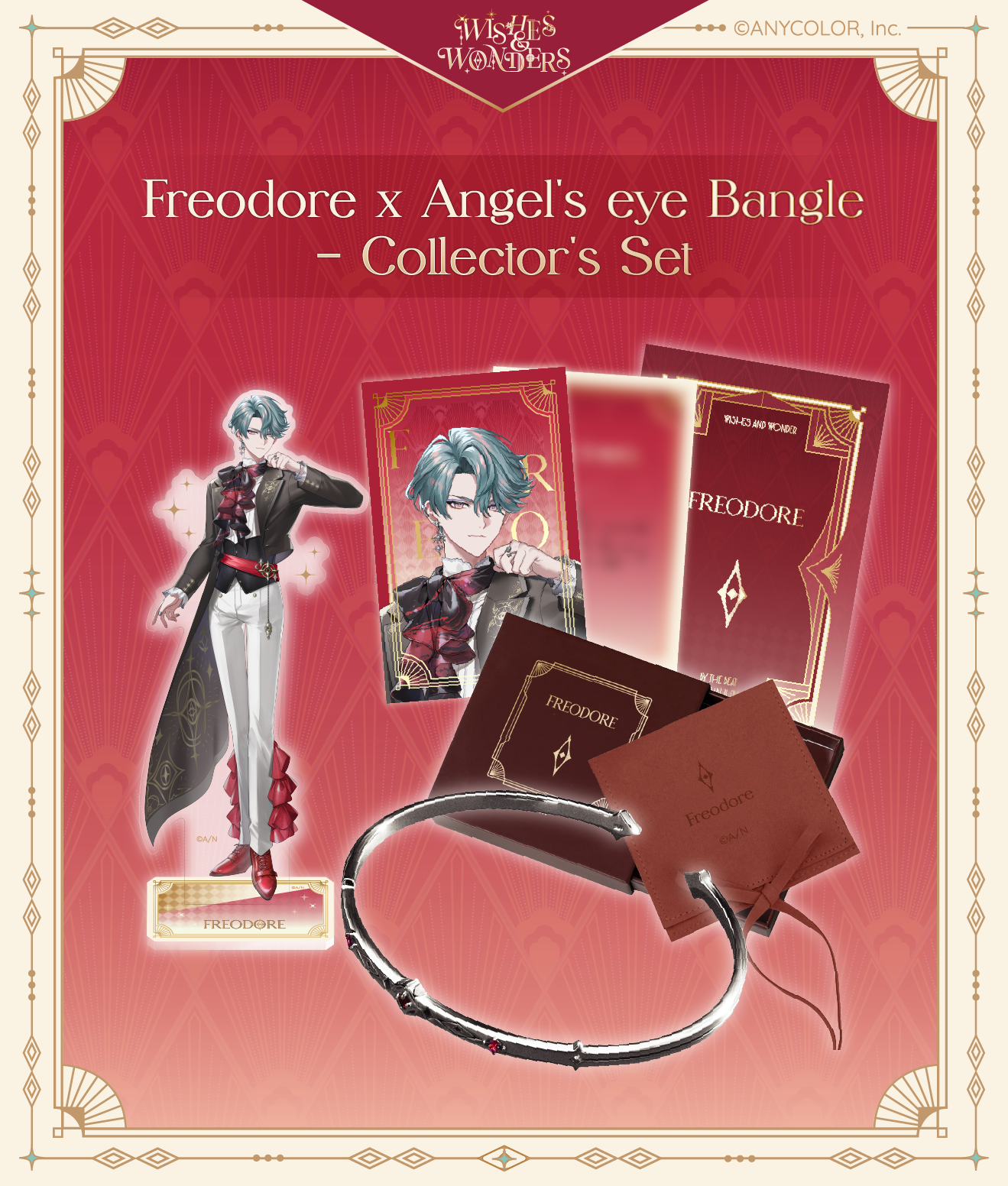 [ PRE-ORDER ] Applesin x NIJISANJI EN : Wishes & Wonders Freodore