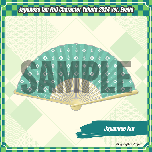 ARP_Japanese fan Full Character Yukata 2024 ver.  -  Evalia