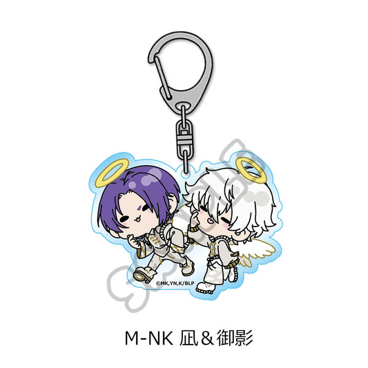 BLUE LOCK_Acrylic Keychain  -  Seishiro Nagi & Reo Mikage