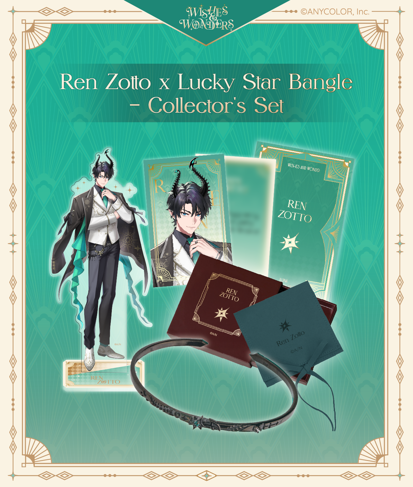 [ PRE-ORDER ] Applesin x NIJISANJI EN : Wishes & Wonders Ren Zotto