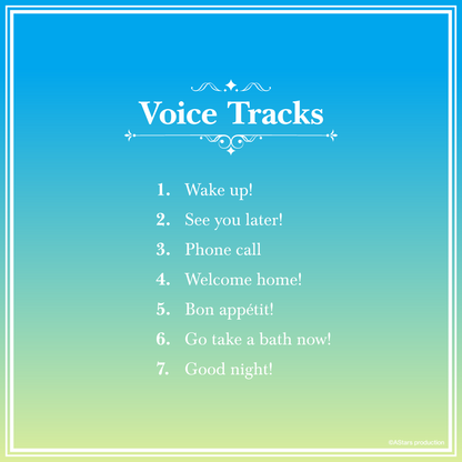 [ Seito's Birthday 2025 Voice Pack ] 1 วันกับเซโตะ