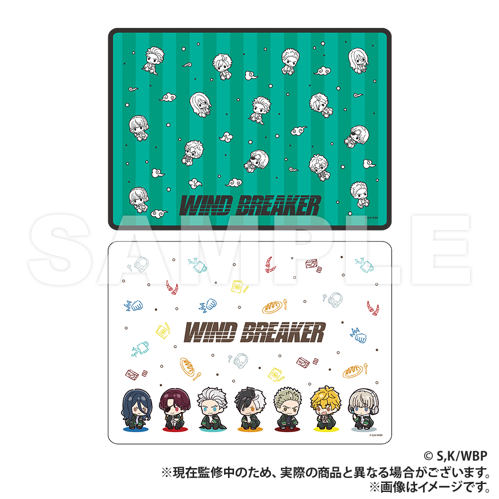 WIND BREAKER_Gaming Mouse Pad (PUCHI KYUN Series)  -  white