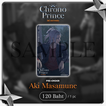 [PRE-ORDER] Chrono prince 2nd Anniversary PVC Collectible Card - Aki Masamune
