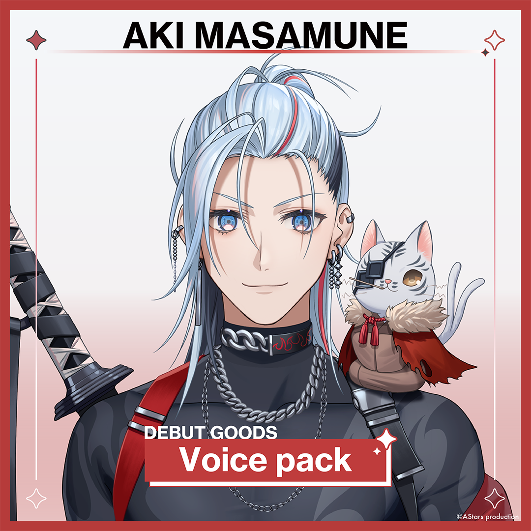 Aki Masamune Debut Goods & Voice pack