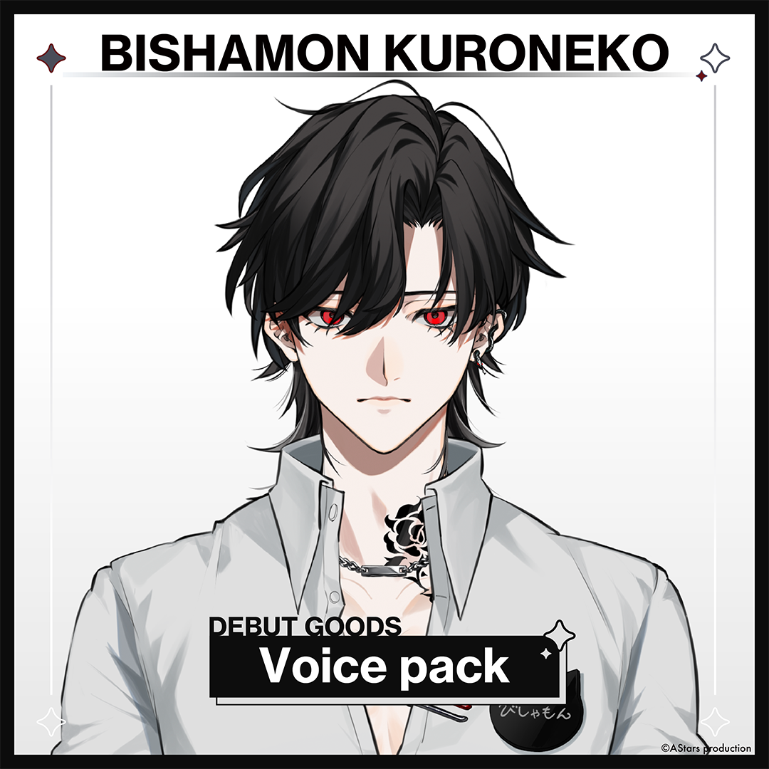 Bishamon Kuroneko Debut Goods & Voice pack
