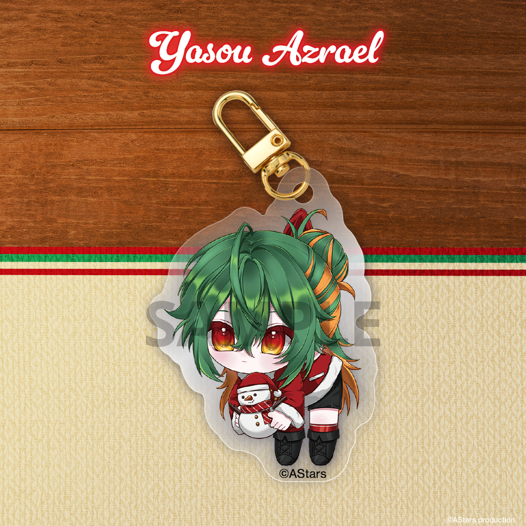 [ PRE-ORDER ] AStars Christmas Acrylic Keychain