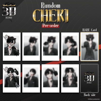 [PRE-ORDER] Bishamon 3D Debut 2026 Random Cheki
