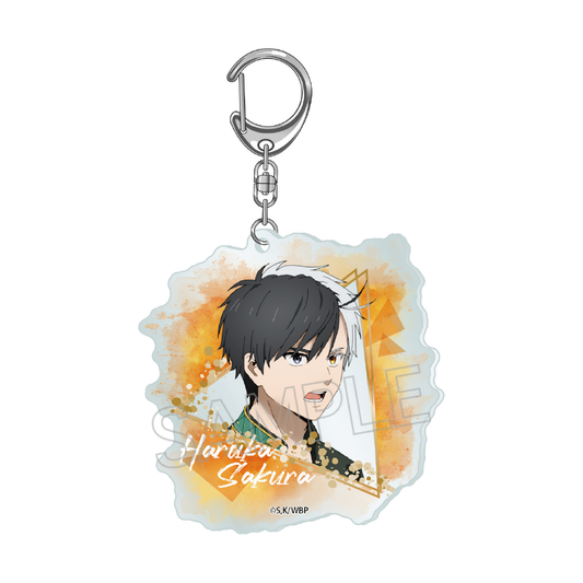 WIND BREAKER_Wet Color Series Acrylic Keychain  -  Haruka Sakura