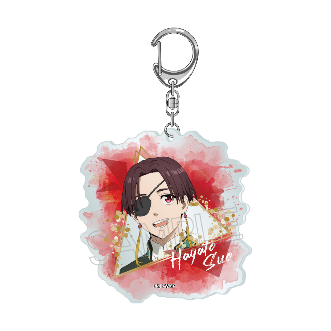WIND BREAKER_Wet Color Series Acrylic Keychain  -  Hayato Suo