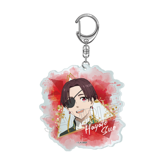 WIND BREAKER_Wet Color Series Acrylic Keychain  -  Hayato Suo