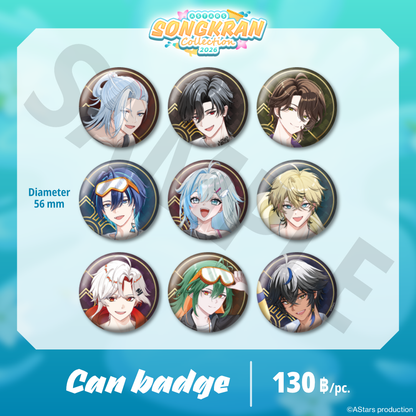 AStars Songkran Collection 2026 Can Badge - Rion Chitose