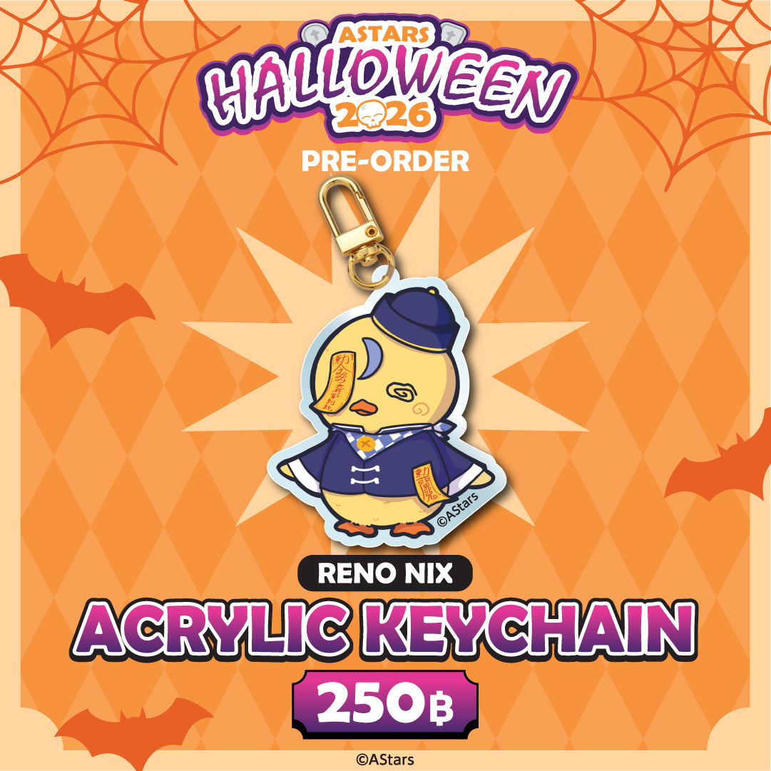 [PRE-ORDER]  AStars Halloween 2026 Mascot Acrylic Keychain - Reno Nix